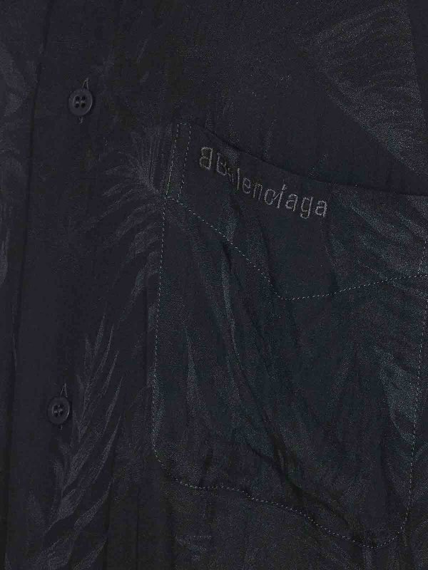 The Best Shops BALENCIAGA: Hemden - Hemd - Schwarz