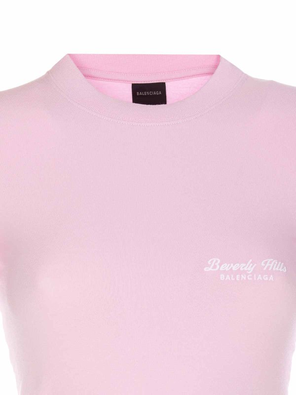 T-Shirt - Nude shop online: BALENCIAGA