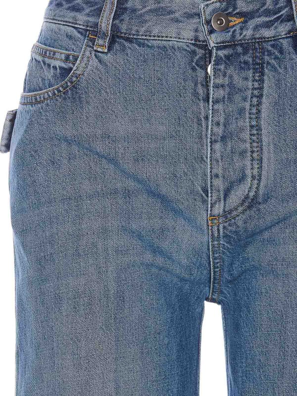 Wide Denim Pants shop online: BOTTEGA VENETA