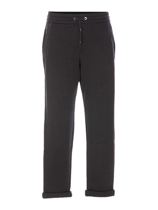 BRUNELLO CUCINELLI: Hosen Shorts - Shorts - Grau