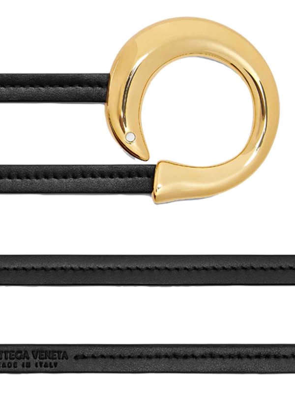 BOTTEGA VENETA: ベルト online - ベルト - 黒