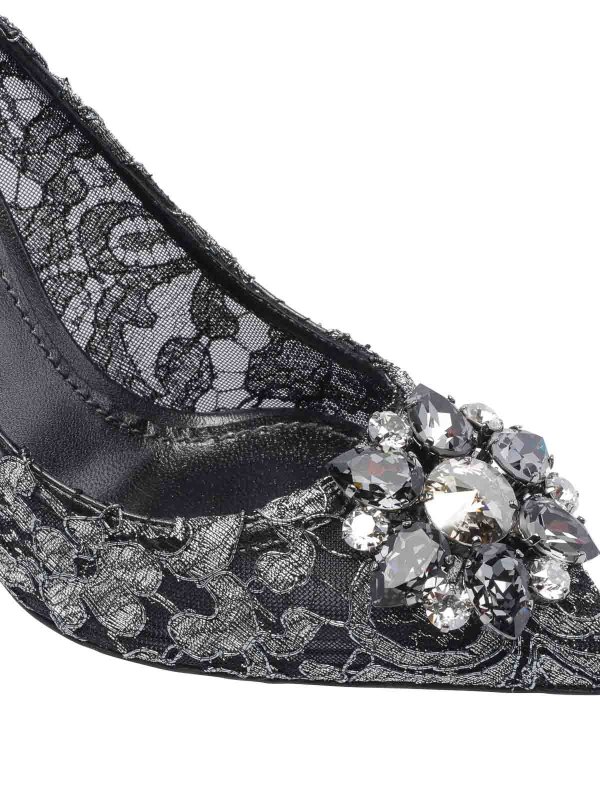 パンプス - グレー shop online: DOLCE & GABBANA