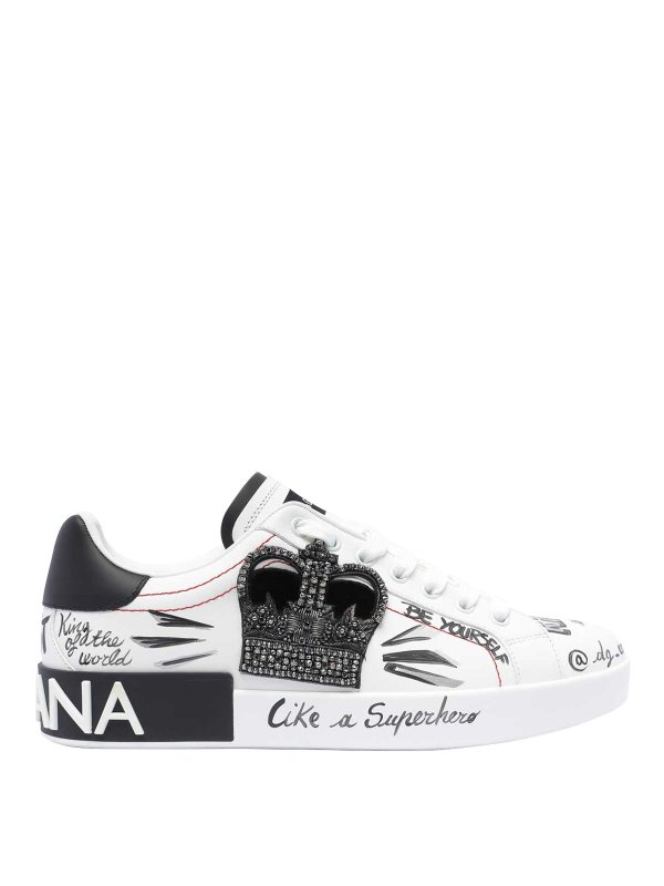 DOLCE & GABBANA: Sneaker - Sneaker - Weiß