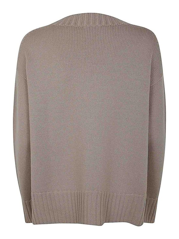 DRUMOHR: Suéteres con cuello pico online - Suéter Cuello Redondo - Gris