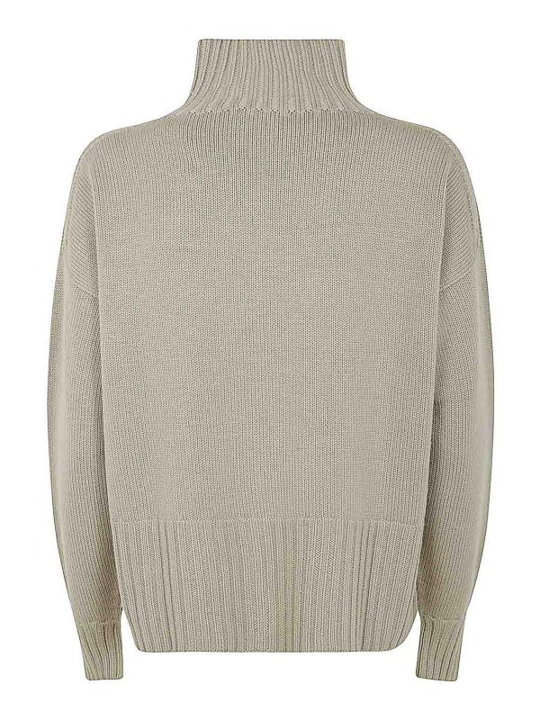 DRUMOHR: Suéteres con cuello pico online - Suéter Cuello Redondo - Verde