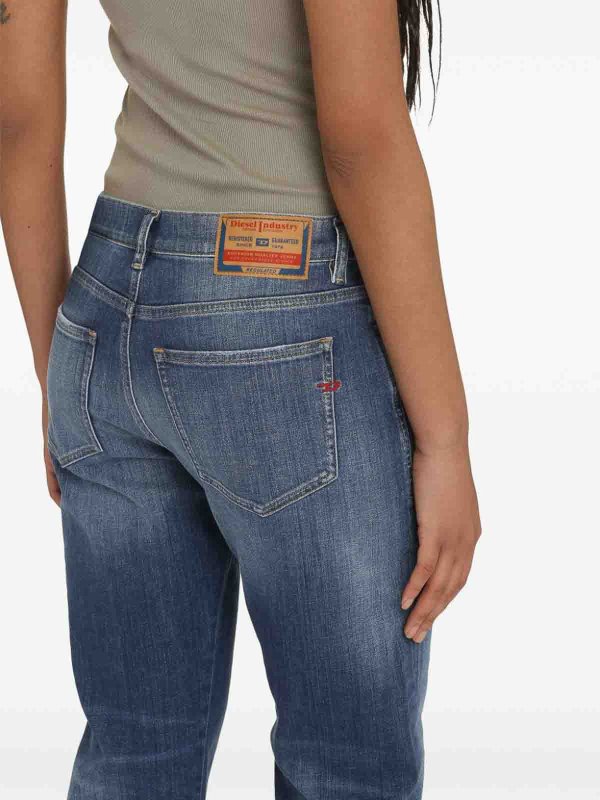 DIESEL: ストレートジーンズ online - ストレートジーンズ - ブルー