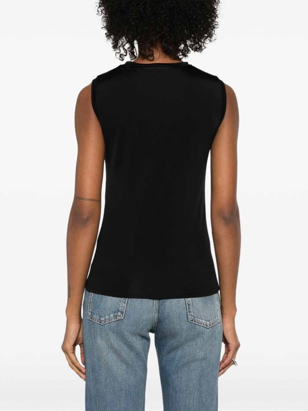 ALEXANDER MCQUEEN: Tops & Tank tops online - Semi-sheer top