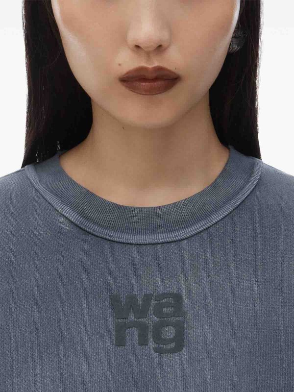 ALEXANDER WANG buy online クルーネック - グレー