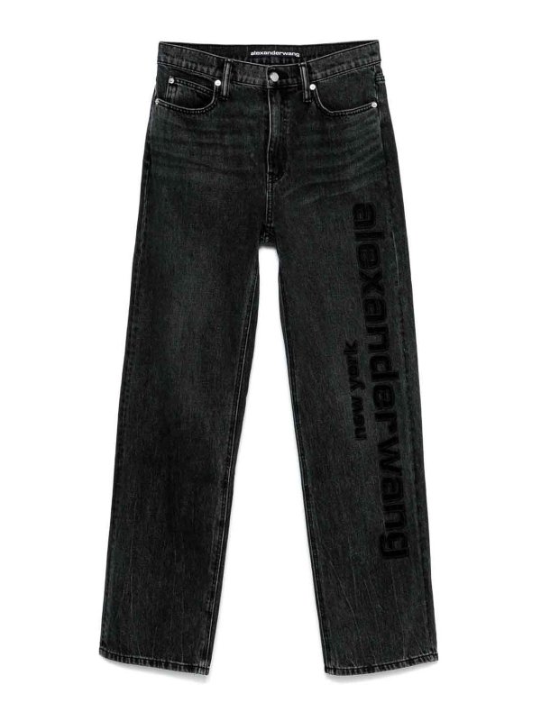 ALEXANDER WANG: straight leg jeans - Denim pants