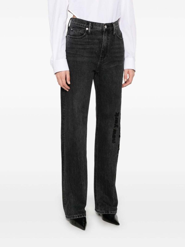 Denim pants shop online: ALEXANDER WANG