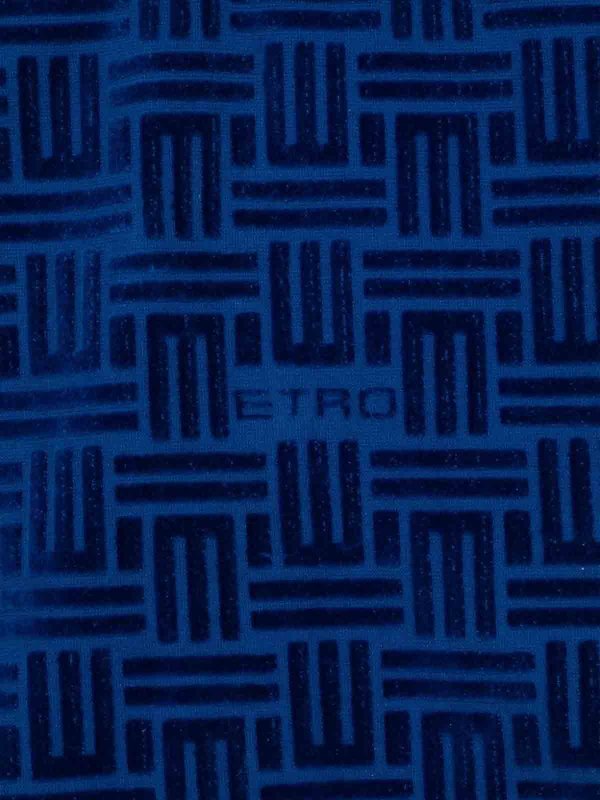 ETRO: homeware online - Monogram Jacquard Bath Towel