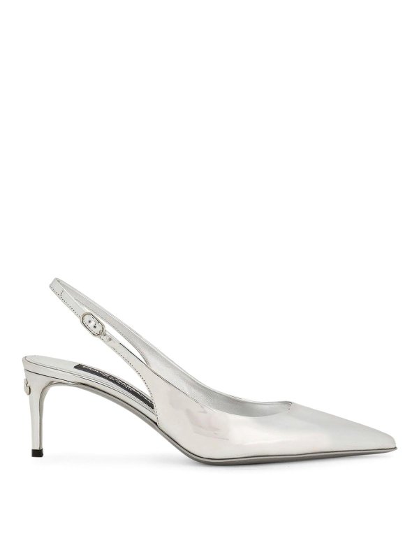 DOLCE & GABBANA: Zapatos de salón - Zapatos De Salón - Plata