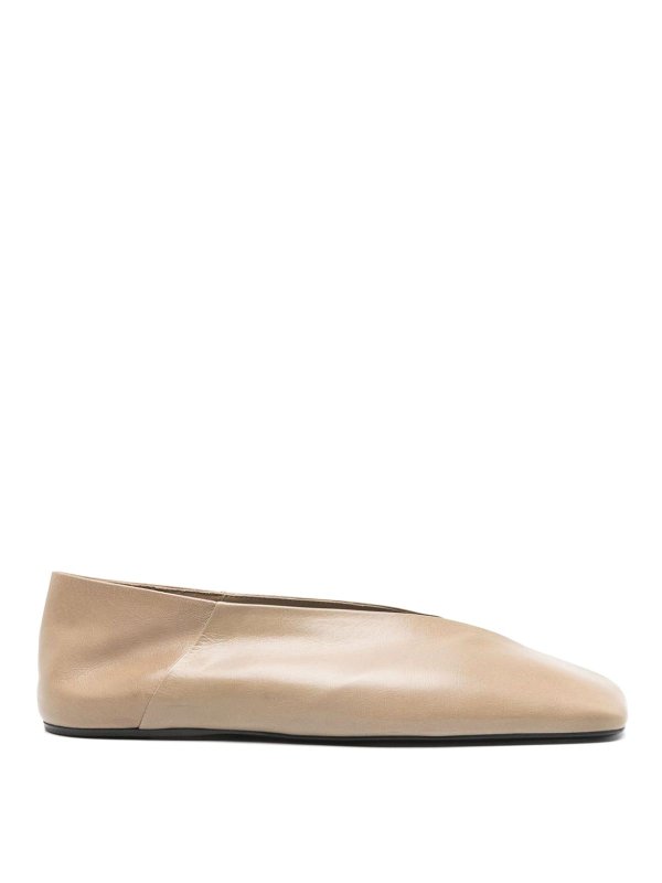 JIL SANDER: sandals - Leather sandals