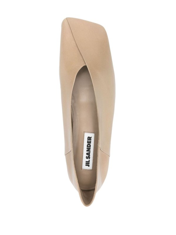Leather sandals shop online: JIL SANDER