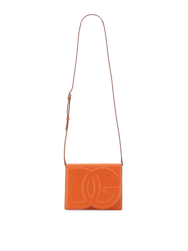 DOLCE & GABBANA: ショルダーバッグ online - ショルダーバッグ - オレンジ