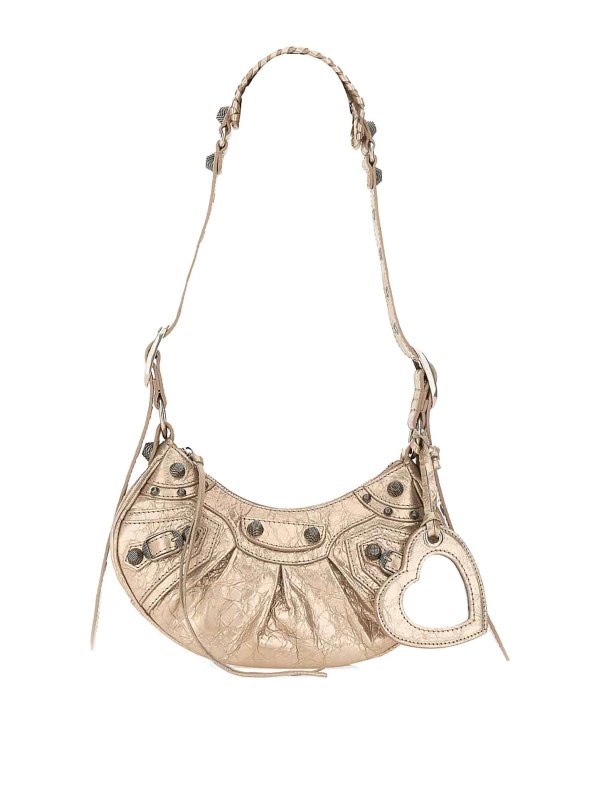 BALENCIAGA: ショルダーバッグ - ショルダーバッグ - ベージュ