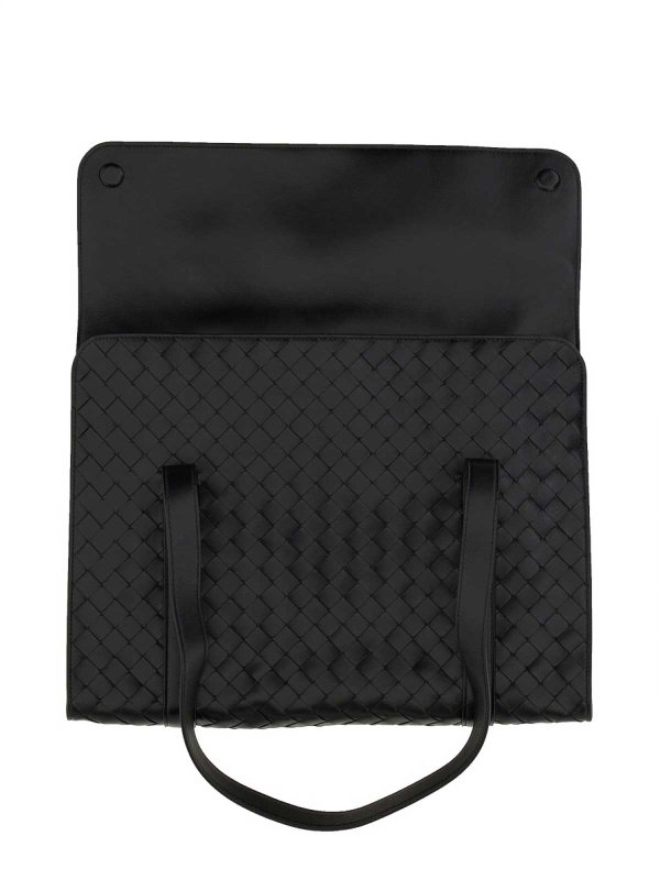 The Best Shops BOTTEGA VENETA: shoulder bags - Woven Pattern Shoulder Bag