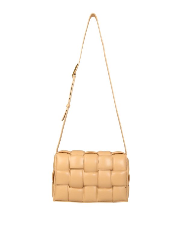 BOTTEGA VENETA: クロスボディバッグ - クロスボディバッグ - ベージュ