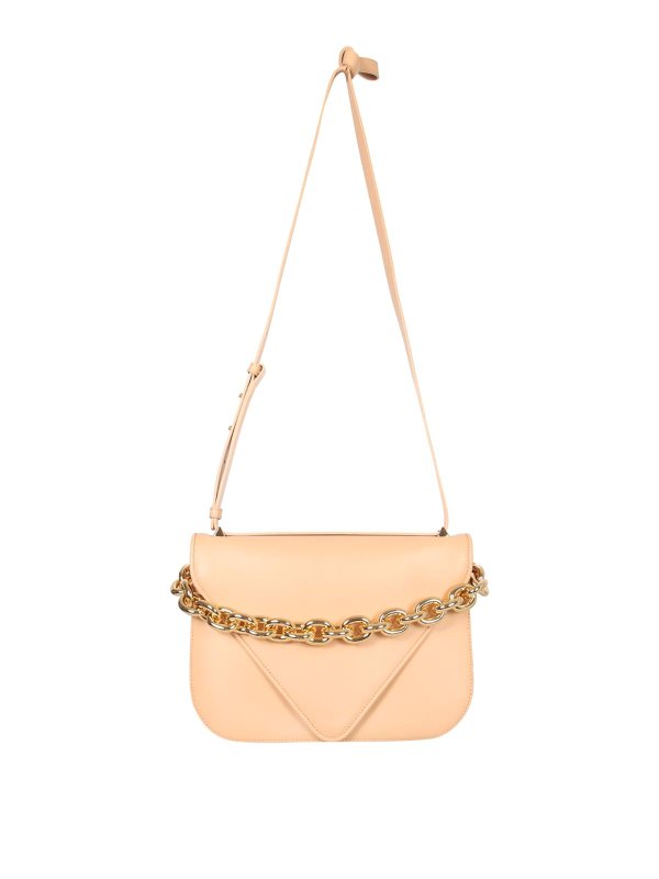 BOTTEGA VENETA: クロスボディバッグ - クロスボディバッグ - ブラウン