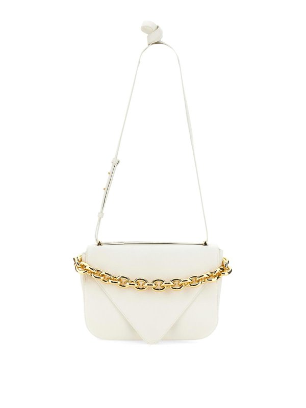 BOTTEGA VENETA: クロスボディバッグ - クロスボディバッグ - 白