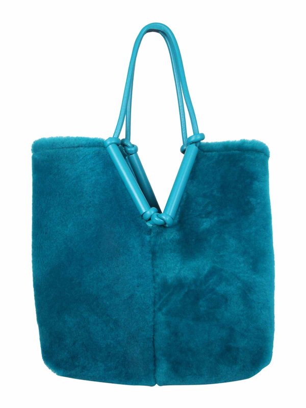 BOTTEGA VENETA: トートバッグ online - トートバッグ - ブルー