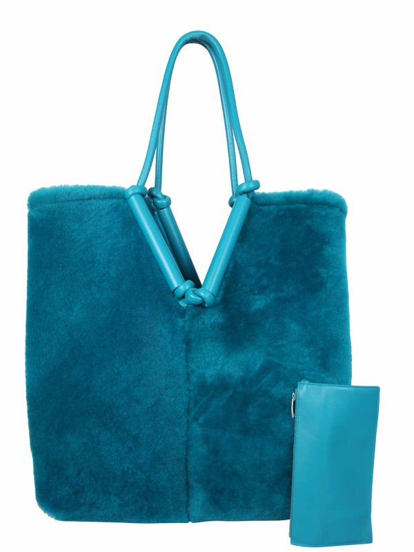 The Best Shops BOTTEGA VENETA: トートバッグ - ブルー