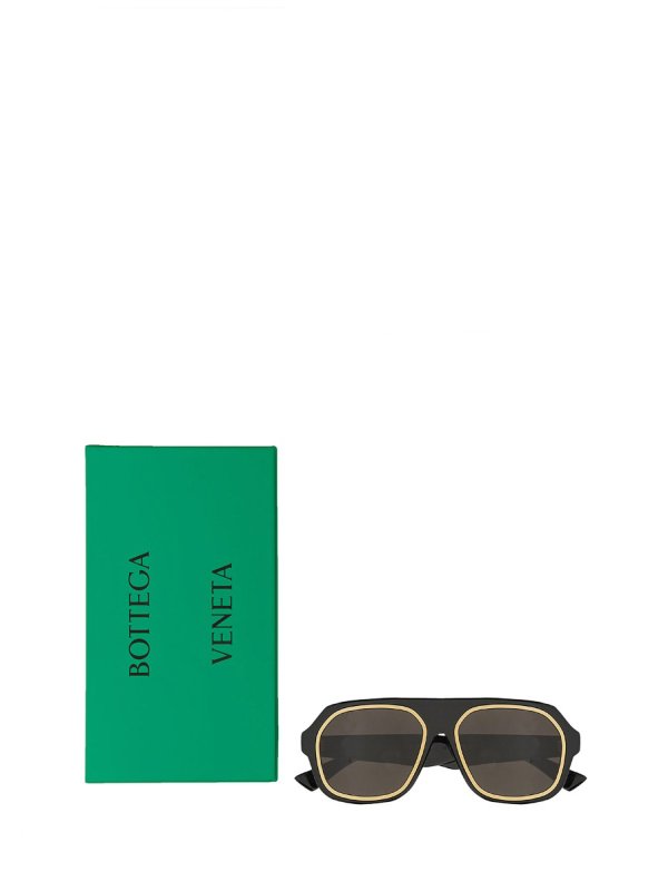 The Best Shops BOTTEGA VENETA: サングラス - サングラス - 黒