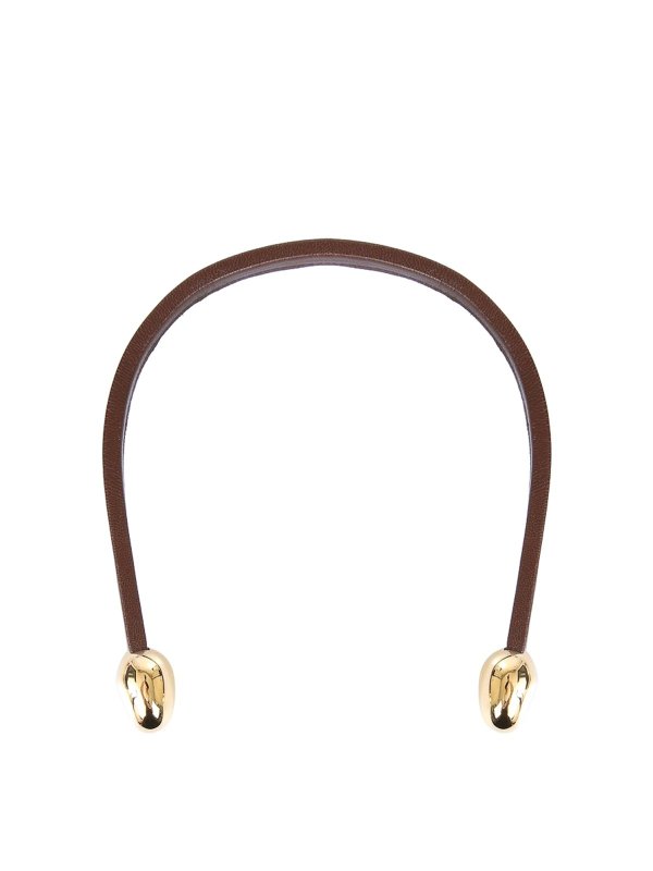 BOTTEGA VENETA: ネックレス - ネックレス/チョーカー - ブラウン