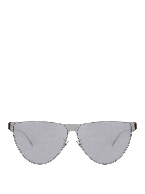 BOTTEGA VENETA: サングラス - サングラス - 銀