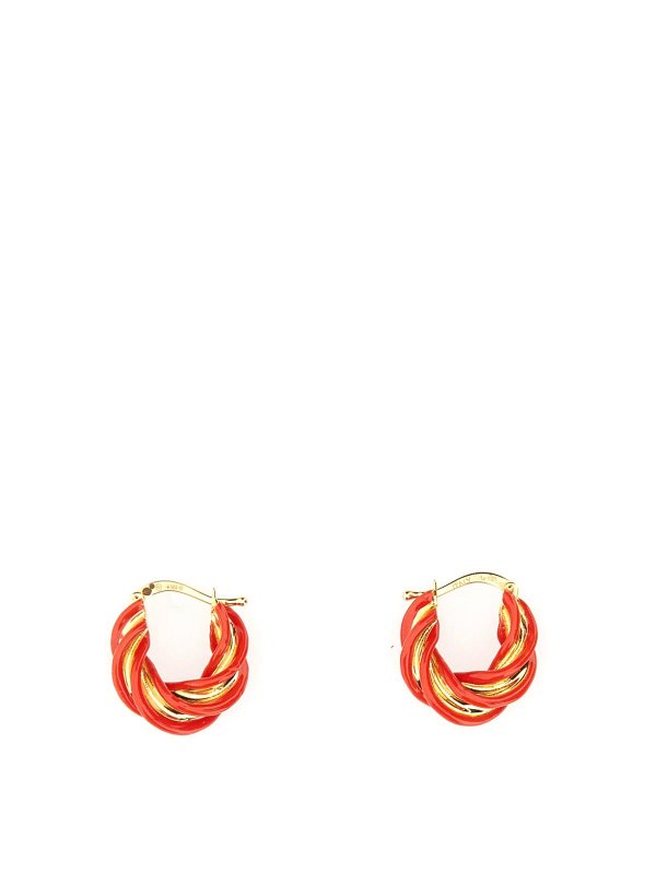 BOTTEGA VENETA: Pendientes - Pendientes - Rojo