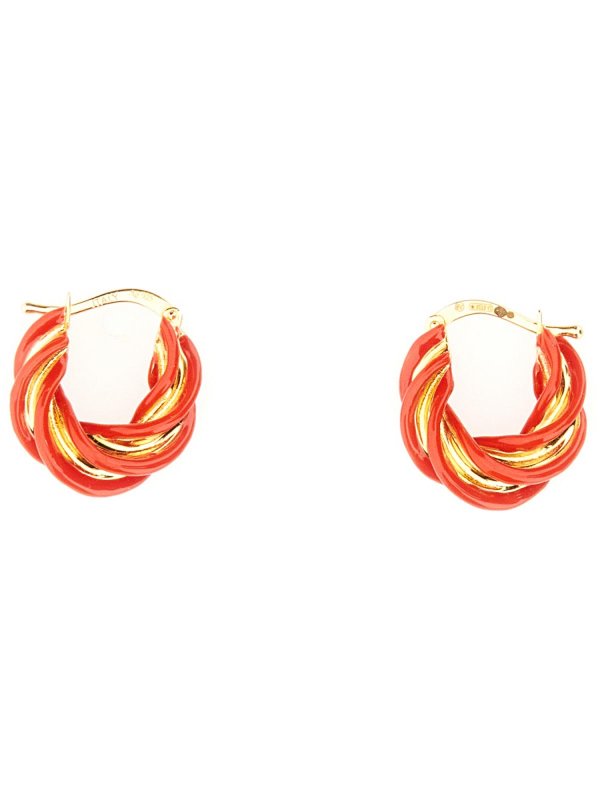 The Best Shops BOTTEGA VENETA: Pendientes - Pendientes - Rojo
