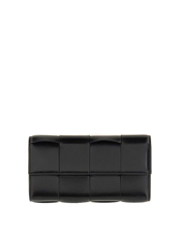BOTTEGA VENETA: 財布＆ポーチ - 財布 - 黒