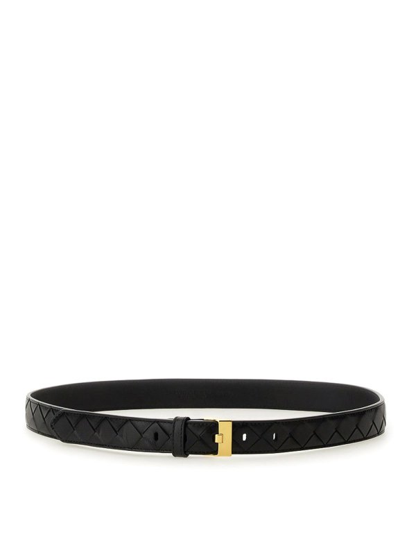 BOTTEGA VENETA: ベルト - ベルト - 黒