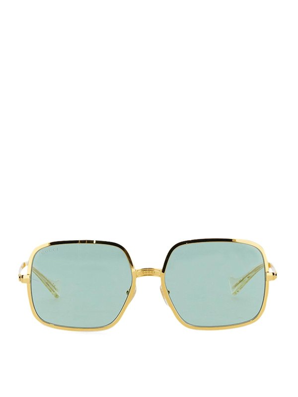 GUCCI: Brillen - Brillen - Gold