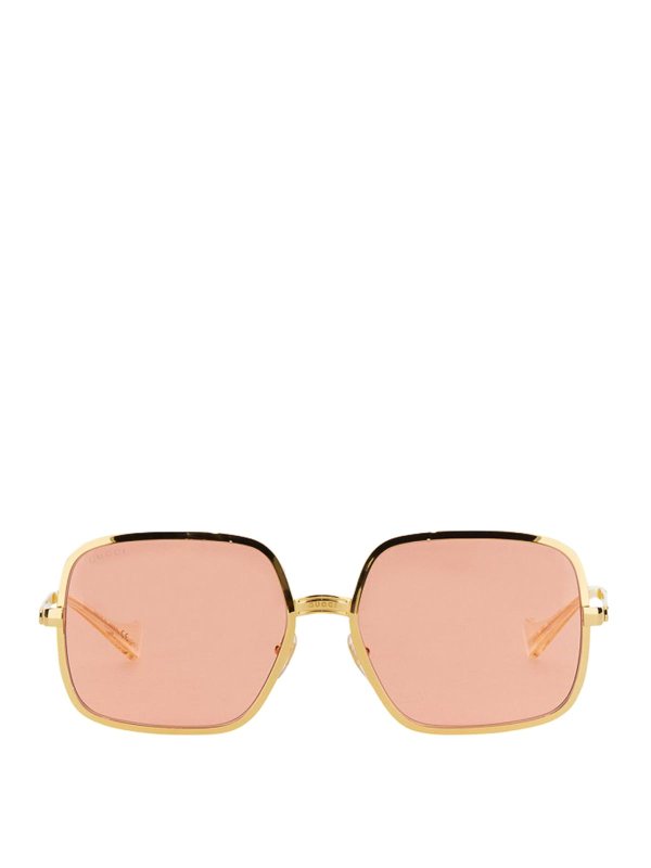 GUCCI: Brillen - Brillen - Gold