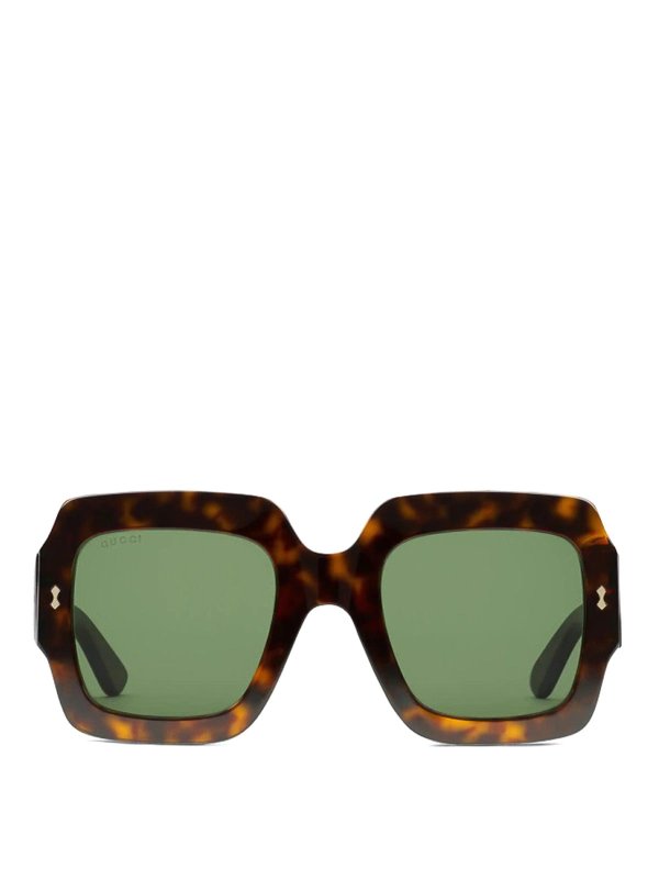 GUCCI: Lunettes de soleil - Lunettes De Soleil - Marron