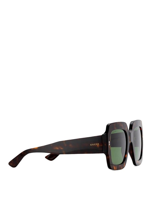 GUCCI: Lunettes de soleil online - Lunettes De Soleil - Marron