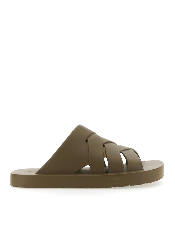 BOTTEGA VENETA: サンダル - サンダル - マルチカラー