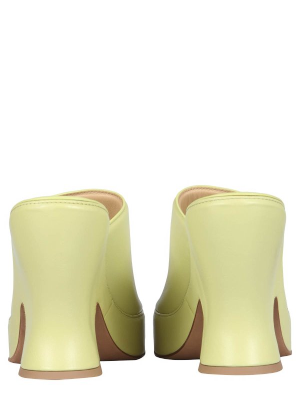 The Best Shops BOTTEGA VENETA: サンダル - サンダル - イエロー