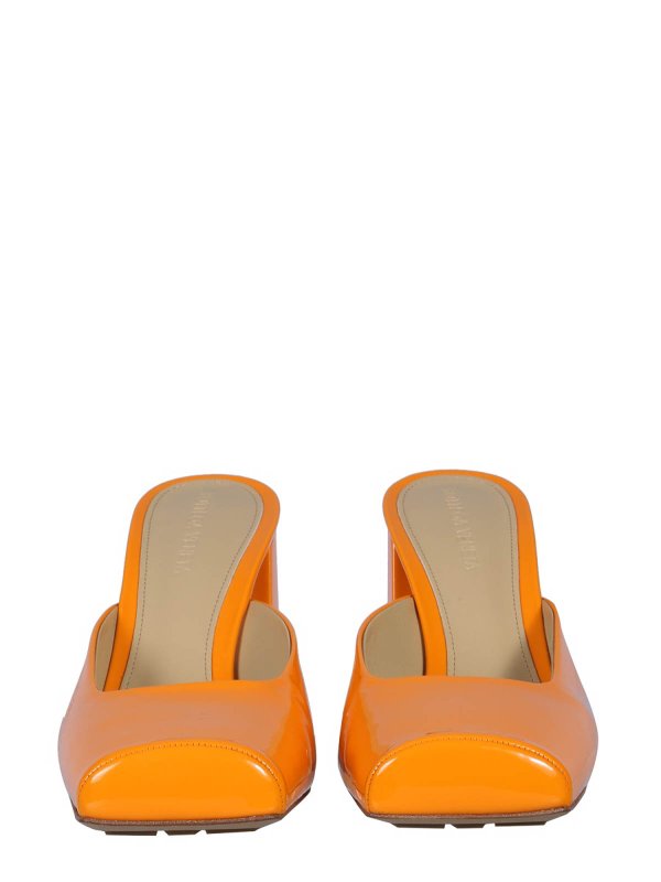 BOTTEGA VENETA: ミュール online - ミュール - オレンジ