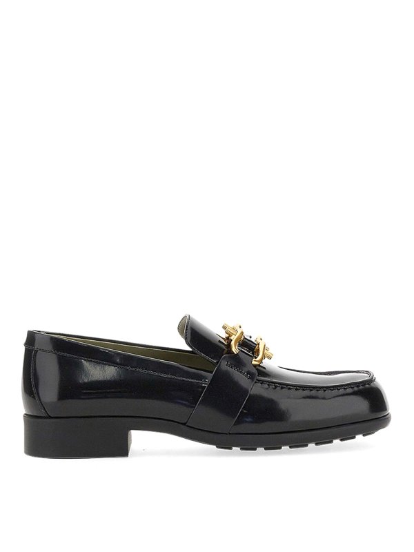 BOTTEGA VENETA: ロファー＆スリッパ - ローファー - 黒