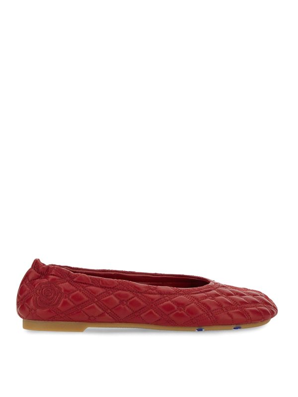 BURBERRY: Ballerinas - Ballerinas - Rot