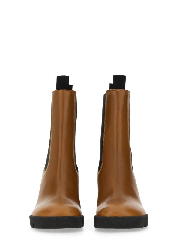 The Best Shops BURBERRY: ankle boots - Leather Boot