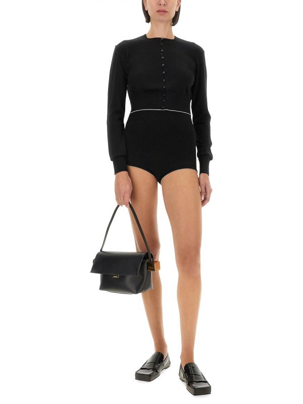 JACQUEMUS: Mokassins und Slippers online - Mokassins - Schwarz