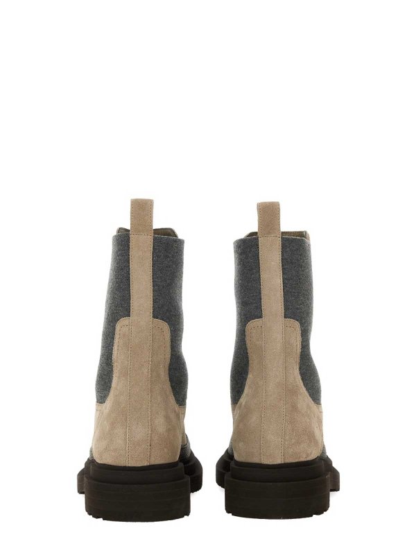 The Best Shops BRUNELLO CUCINELLI: ankle boots - Suede Chelsea Boot