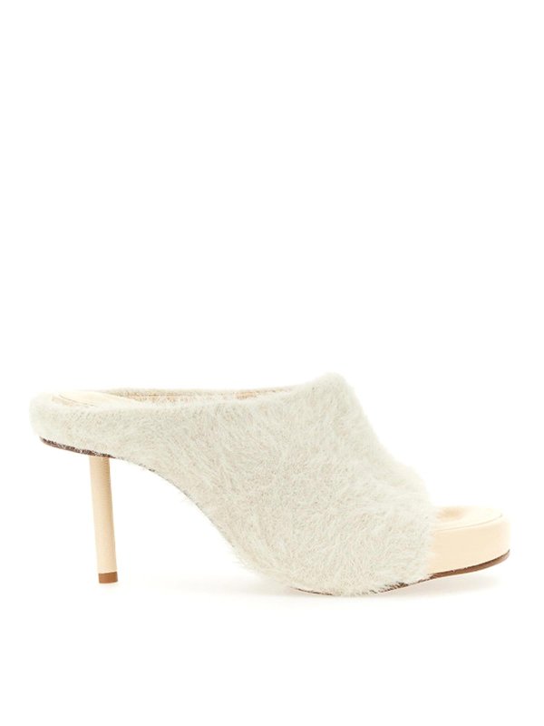 JACQUEMUS: Mules - Mules - Weiß