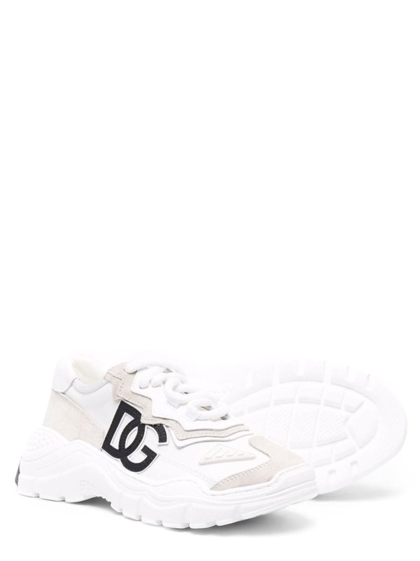 The Best Shops DOLCE & GABBANA: Schnürschuhe - Schnürschuhe - Weiß