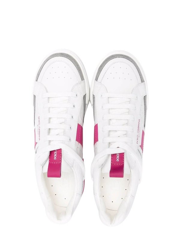DOLCE & GABBANA: lace-ups shoes online - Low Lace-Up Sneaker