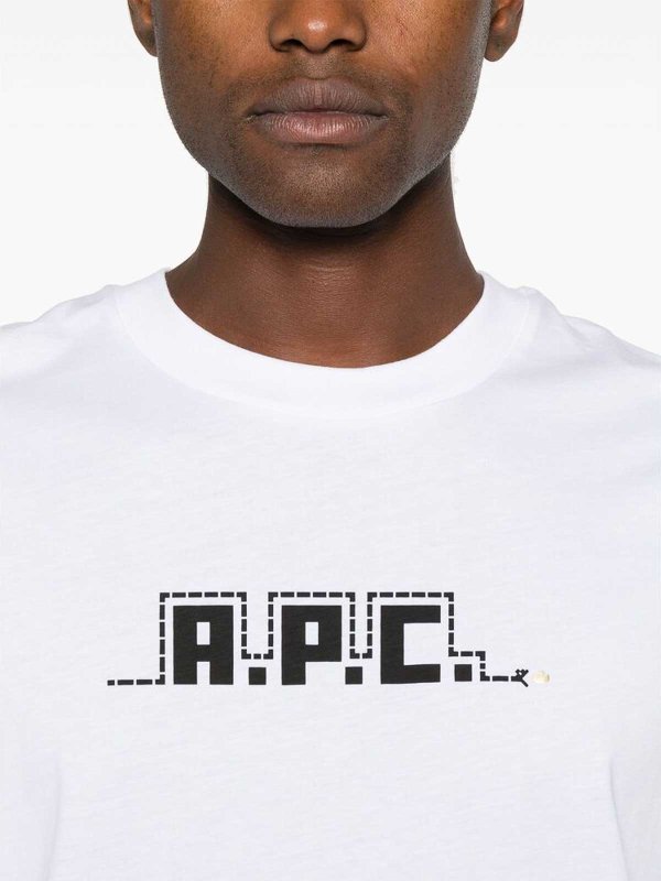 T-Shirt - Blanc shop online: A.P.C.
