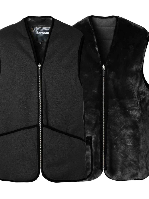 The Best Shops BARBOUR: Westen - Weste - Schwarz